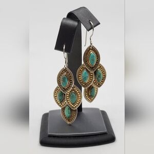 Anna Beck Turquiose Chandelier Earrings